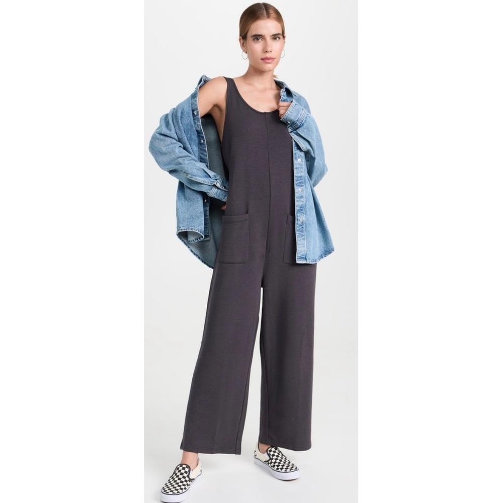 Madewell‎ Dark Grey The Broadway Jumpsuit